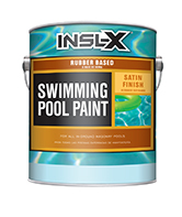 SWAIN'S HARDWARE Rubber Based Swimming Pool Paint provides a durable low-sheen finish for use in residential and commercial concrete pools. It delivers excellent chemical and abrasion resistance and is suitable for use in fresh or salt water. Also acceptable for use in chlorinated pools. Use Rubber Based Swimming Pool Paint over previous chlorinated rubber paint or synthetic rubber-based pool paint or over bare concrete, marcite, gunite, or other masonry surfaces in good condition.

OTC-compliant, solvent-based pool paint
For residential or commercial pools
Excellent chemical and abrasion resistance
For use over existing chlorinated rubber or synthetic rubber-based pool paints
Ideal for bare concrete, marcite, gunite & other masonry
For use in fresh, salt water, or chlorinated poolsboom